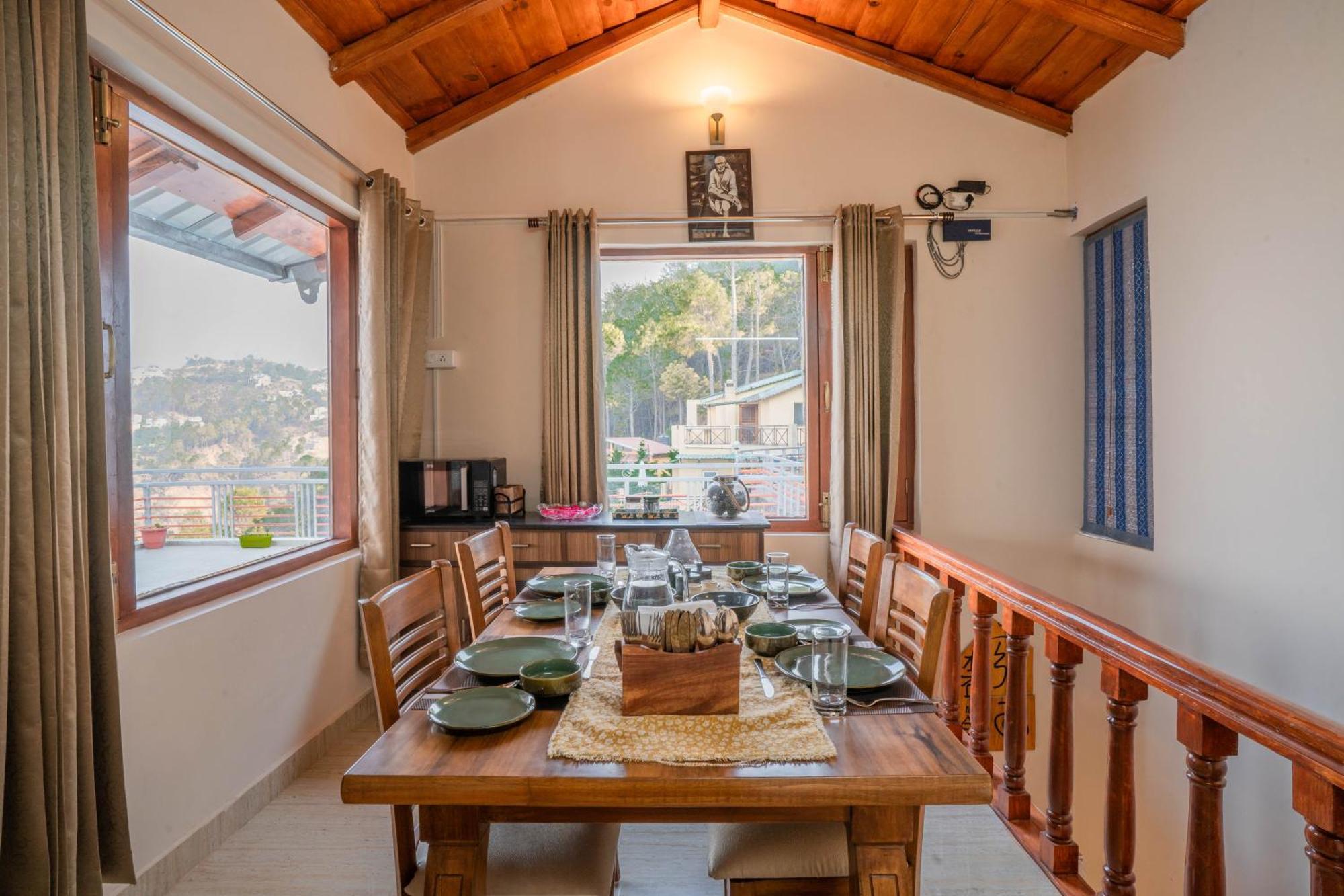 Hostie Sahasrara-3Bhk Chalets, Majkhali, Ranikhet Exterior foto